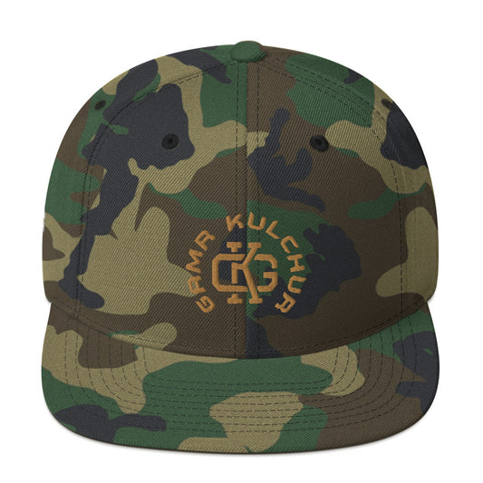 Camouflage Snapback Hat