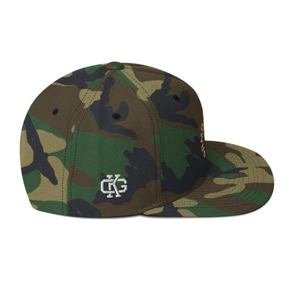Camouflage Snapback Hat